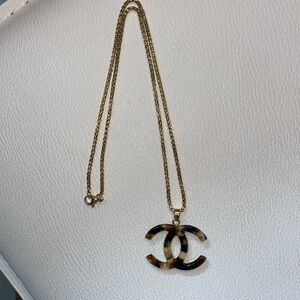 CC Charms With Unbranded Stainless Steel Chain
